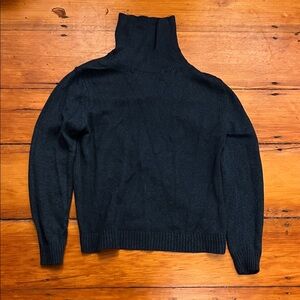 Banana Republic Dark Gray Turtleneck Sweater